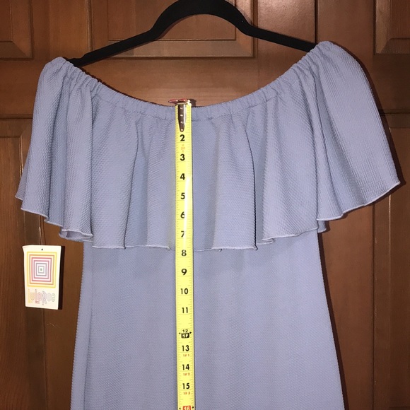 LuLaRoe Dress, Cici, Blue, Sz S, NWT! - Picture 13 of 15